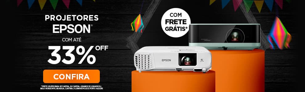 Projetores EPSON - com até 33% OFF e Frete Gratis*