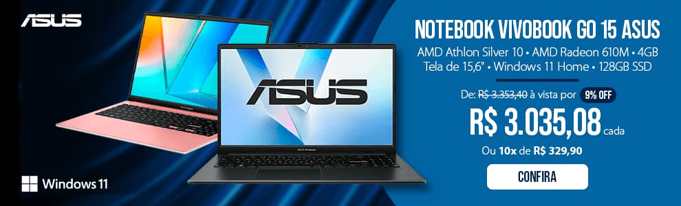 Notebook Asus Vivobook Go 15