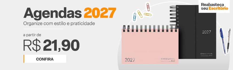 Agendas 2027 a partir de R$ 21,90