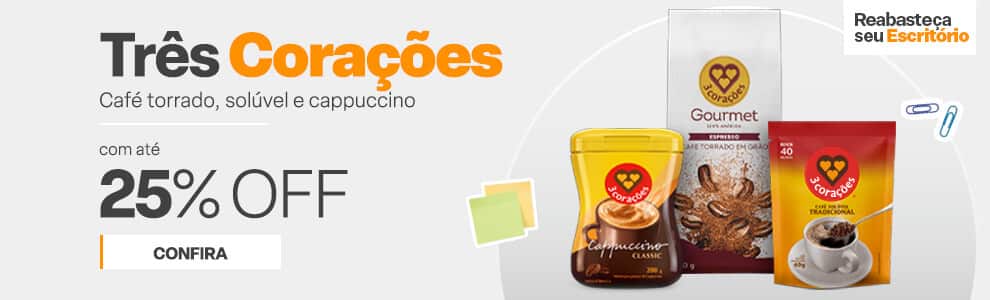 Três Corações com até 25% OFF