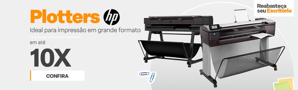 Impressoras Plotter HP em até 10X