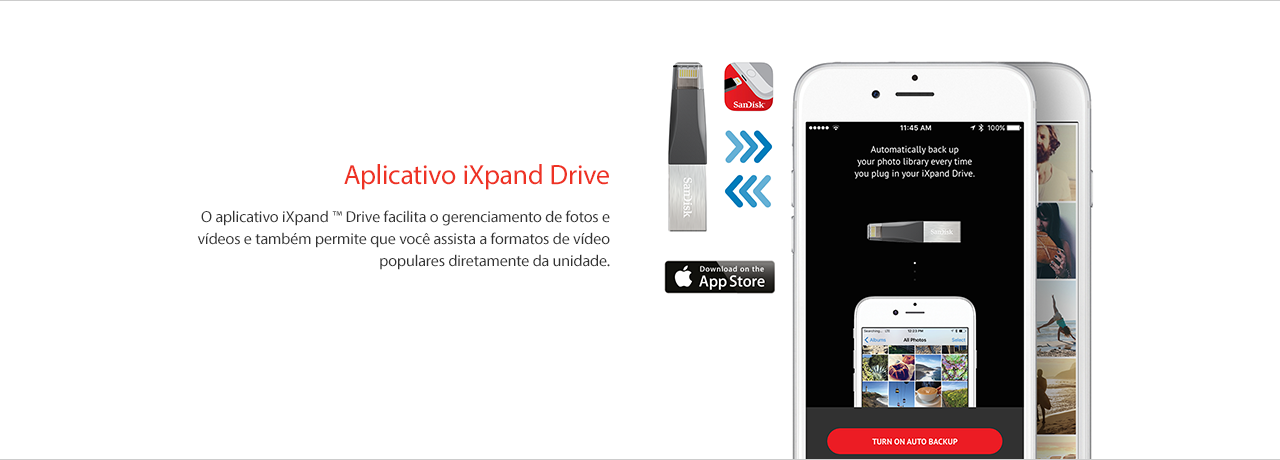 Pen Drive Dual Drive iXpand 32gb  iPhone/iPad SanDisk