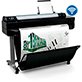 Impressora plotter 36" Designjet T520 CQ893A - HP