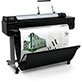 Impressora plotter 36" Designjet T520 CQ893C - HP