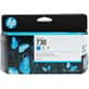 Cartucho HP 738 ciano 130ml 498N5A HP