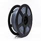 Filamento PLA p/ impressora 3D 500g cinza Flashforge CX 1 UN