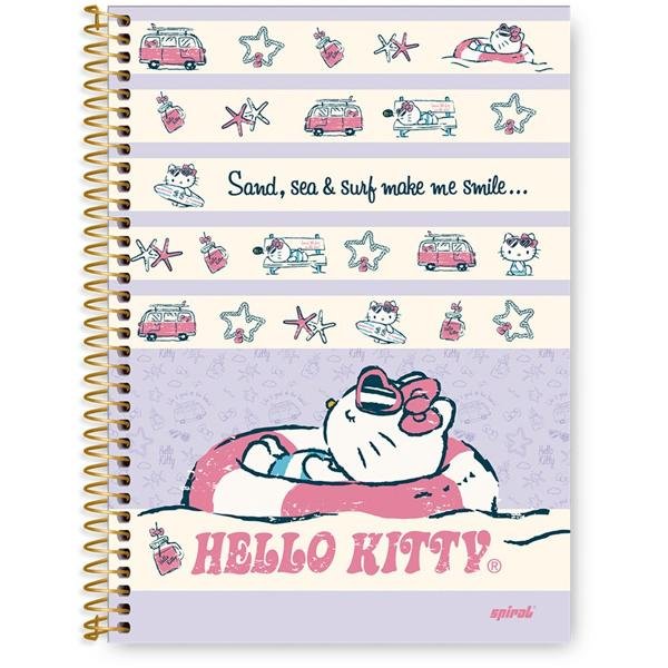 Featured image of post Caderno Hello Kitty Kalunga The first two cars will be decked out in full hello kitty adorable fashion with motifs from the famous sanrio character and her friends and even a