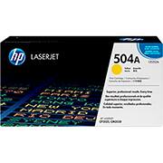 Toner HP 504A Amarelo Laserjet Original (CE252A) Para CP3525dn, CM3530fs, CP3525n CX 1 UN Toner HP 504A Amarelo Laserjet Original (CE252A) Para CP3525dn, CM3530fs, CP3525n CX 1 UN