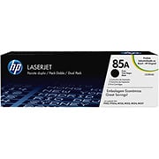 Toner HP 85A Preto Dual Pack Laserjet Original (CE285AE) Para HP Laserjet Pro P1102, P1102w, P1102w, M1212nf, M1132 CX 1 UN