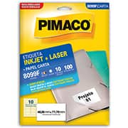 Etiqueta ink-jet/laser Carta 42,33 6093 Pimaco - Envelopes 