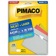 Etiqueta ink-jet/laser A4 288,5x200,0 367 Pimaco 