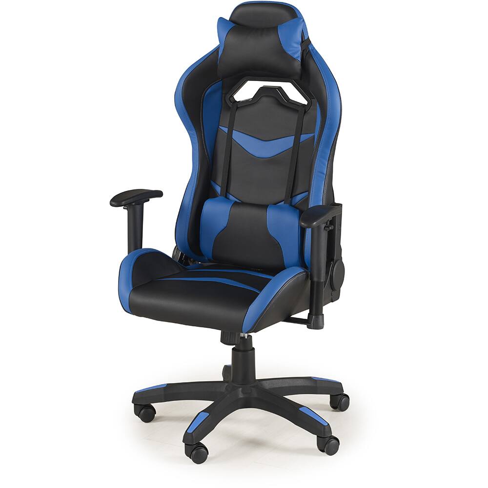 Menor preço em Cadeira Gamer Eagle preta/azul 16410 Links CX 1 UN