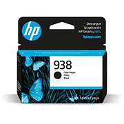 Cartucho HP 938 Preto, Original (4S6X8PL) Para HP OfficeJet Pro, 9110, 9120, 9130, 9720, 9730, HP - CX 1 UN