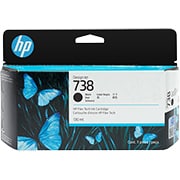 Cartucho HP 738 Preto, 130ml, Original (498N4A), Para DesignJet T850 e T950, HP - CX 1 UN