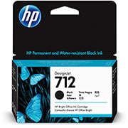 Cartucho HP 712 preto 38ml 3ED70A HP CX 1 UN