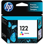 Cartucho de tinta HP 122 Colorido Original (CH562HB) HP Deskjet 1000 - J110a, 2000 - J210a, 2050 - J510a, 3050 - J610a, HP - CX 1 UN