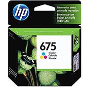 Cartucho HP 675 Colorido Original (CN691AL) Para HP Officejet 4400, 4000,4575 CX 1 UN Cartucho HP 675 Colorido Original (CN691AL) Para HP Officejet 4400, 4000,4575 CX 1 UN
