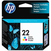 Cartucho HP 22 Colorido Original (C9352AB) Para HP Officejet J3680, J5508, Deskjet F2224 CX 1 UN