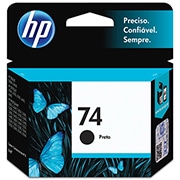 Cartucho HP 74 preto Original (CB335WB) Para HP Deskjet D4360, D4260 Photosmart C4424, C4440, C4524, C4480 CX 1 UN