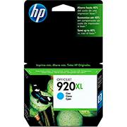 Cartucho HP 920XL Cian Original (CD972AL) Para HP Officejet 7500A, 6000dwn, 6500A CX 1 UN Cartucho HP 920XL Cian Original (CD972AL) Para HP Officejet 7500A, 6000dwn, 6500A CX 1 UN
