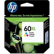 Cartucho HP 60XL Colorido Original (CC644WB) Para HP Deskjet F4224, F4480, F4580, D1660, Photosmart D110a, C4780, ENVY D410a CX 1 UN Cartucho HP 60XL Colorido Original (CC644WB) Para HP Deskjet F4224, F4480, F4580, D1660, Photosmart D110a, C4780, ENVY D410a CX 1 UN