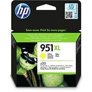 Cartucho HP 951XL Amarelo Original (CN048AB) Para HP Officejet Pro 8600, 8600 Plus, 8610, 8620, 276dw, 8100, 251dw CX 1 UN