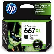 Cartucho HP 667XL preto 3YM81AL HP CX 1 UN Cartucho HP 667XL preto 3YM81AL HP CX 1 UN