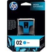 Cartucho HP 02 Cian Original (C8771WL) Para HP Photosmart 8230, 3210xi, 3310xi, D7160, C5180 CX 1 UN Cartucho HP 02 Cian Original (C8771WL) Para HP Photosmart 8230, 3210xi, 3310xi, D7160, C5180 CX 1 UN