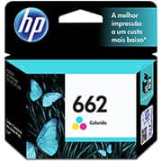 Cartucho de Tinta HP 662 Colorido Original (CZ104AB) Para HP Deskjet Ink Advantage 1015, 4645, 2645, 1515, 2515, 3515, 3545, 2545, HP - CX 1 UN Cartucho de Tinta HP 662 Colorido Original (CZ104AB) Para HP Deskjet Ink Advantage 1015, 4645, 2645, 1515, 2515, 3515, 3545, 2545, HP - CX 1 UN