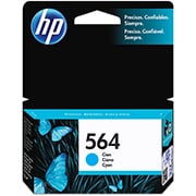 Cartucho HP 564 Ciano Original (CB318WL) Para HP Photosmart C309g, B210a, C5324, Deskjet 3526, Officejet 4622, 4620 CX 1 UN