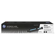 Kit de Recarga do Toner Laser HP 103AD Neverstop Pacote Duplo Preto Original, W1103AE, HP - CX 1 UN