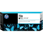 Cartucho HP 728 300-ml, Preto Mate, Original (F9J68A) Para HP DesignJet T730, T830 24 polegadas, T830 36 polegadas, HP - CX 1 UN