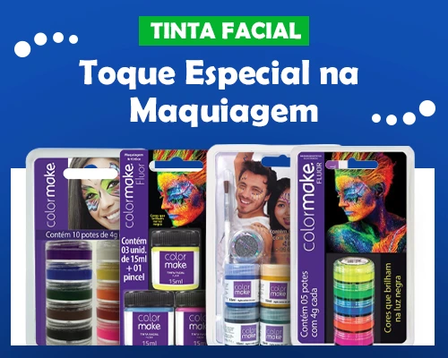 Tintas faciais