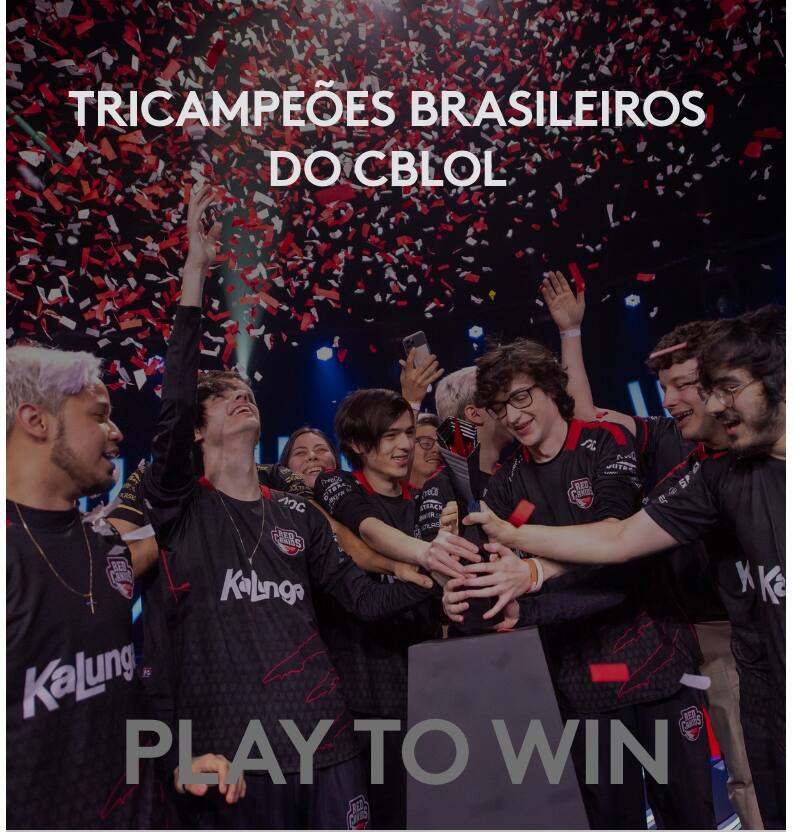 Tricampeões Brasileiros de CBLOL