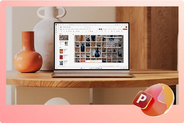 Dê ideias a slides em um piscar
              de olhos