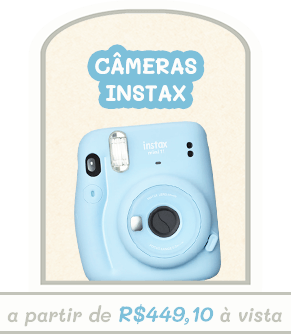 Kit Instax Mini 11 + Bolsa de transporte à vista por R$557,10