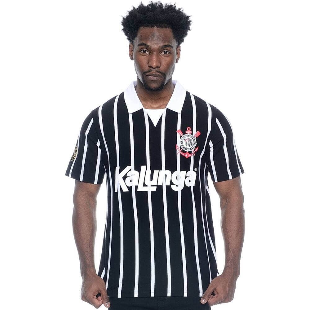 Camisa Corinthians Retrô 1990 Kalunga