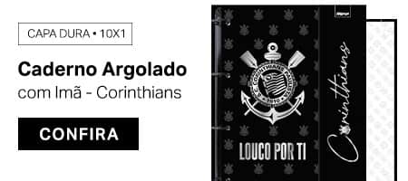 Caderno Corinthians Argolado
