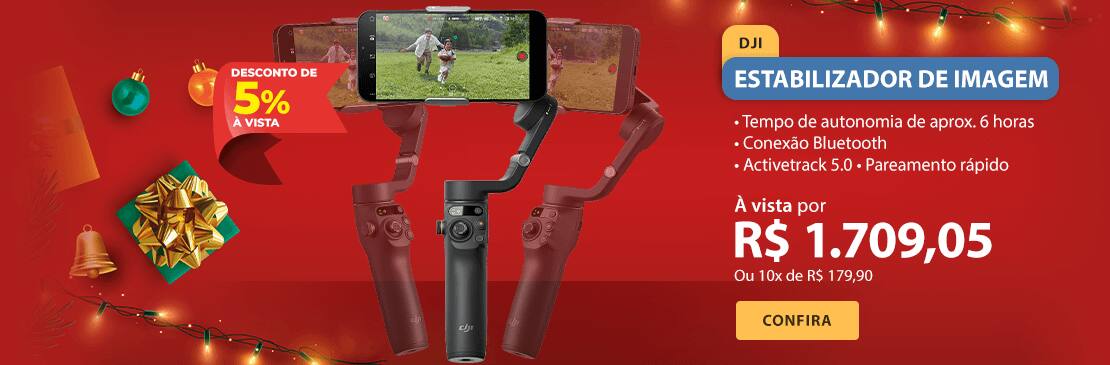 Estabilizador de Imagem - Gimbal Osmo Mobile 6, DJI110, DJI