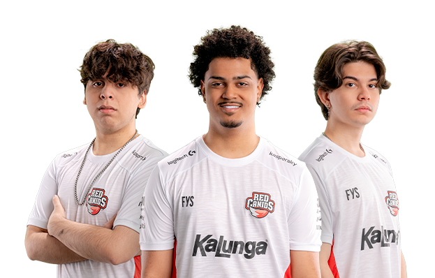 Jogadores da Red Canids Kalunga