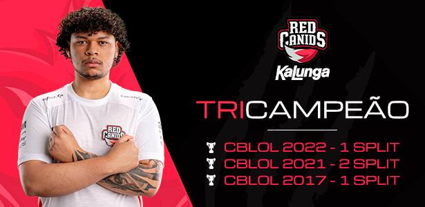 Red Canids: TriCampeão CBLOL