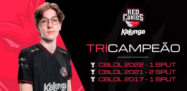 Red Canids: TriCampeão CBLOL