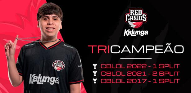 Red Canids: TriCampeão CBLOL