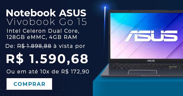 Notebooks com até 25% OFF
