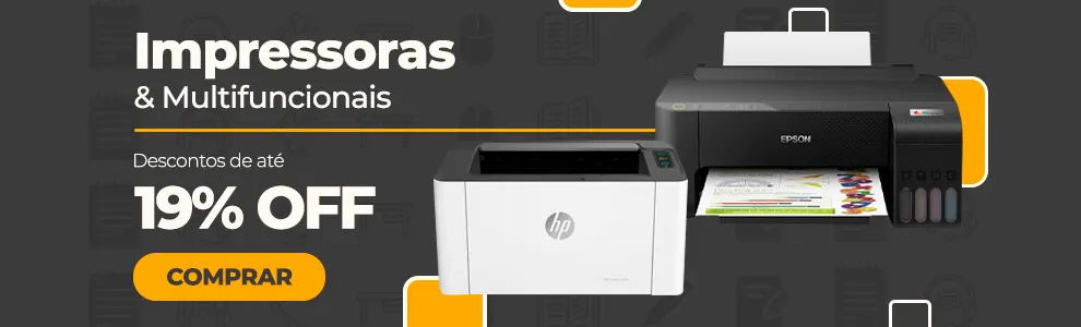 Impressoras e Multifuncionais com até 19% OFF