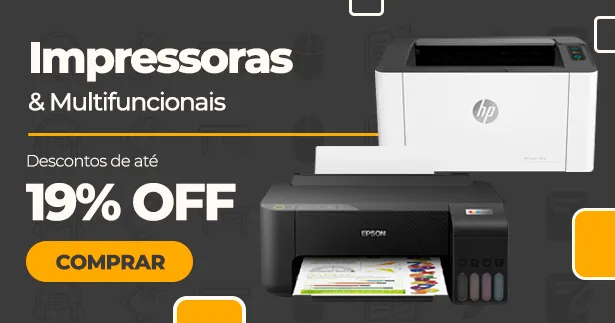 Impressoras e Multifuncionais com até 19% OFF
