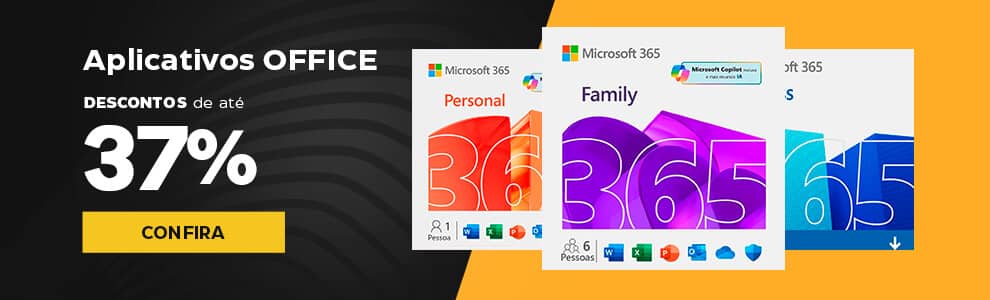 Aplicativos Office com até 37% OFF