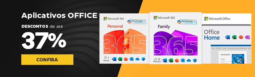 Aplicativos Office com até 37% OFF