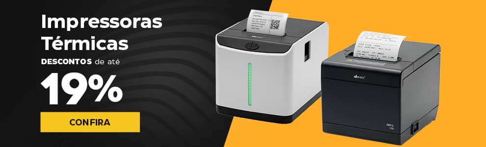 Impressoras Térmicas com até 19% OFF