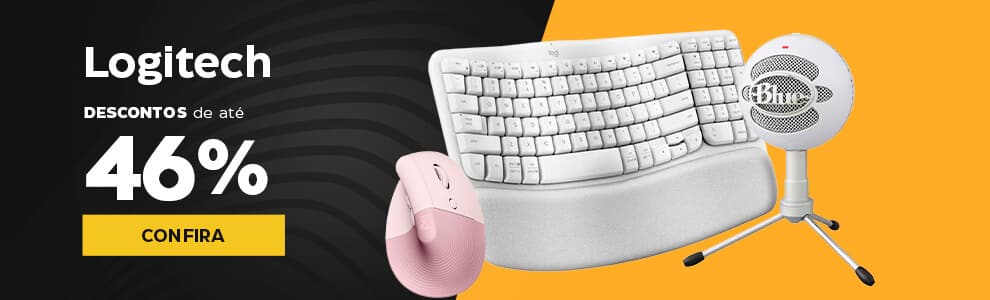 Logitech com até 45% OFF